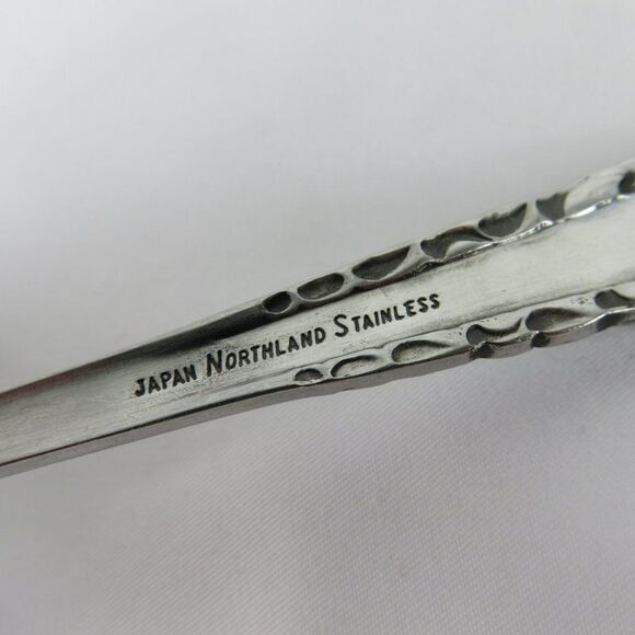 Love Story Gravy Ladle & Pie Server Northland Japan Stainless Hostess Set - Picture 5 of 6